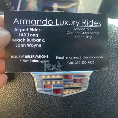 Avatar for Armando Luxury Rides