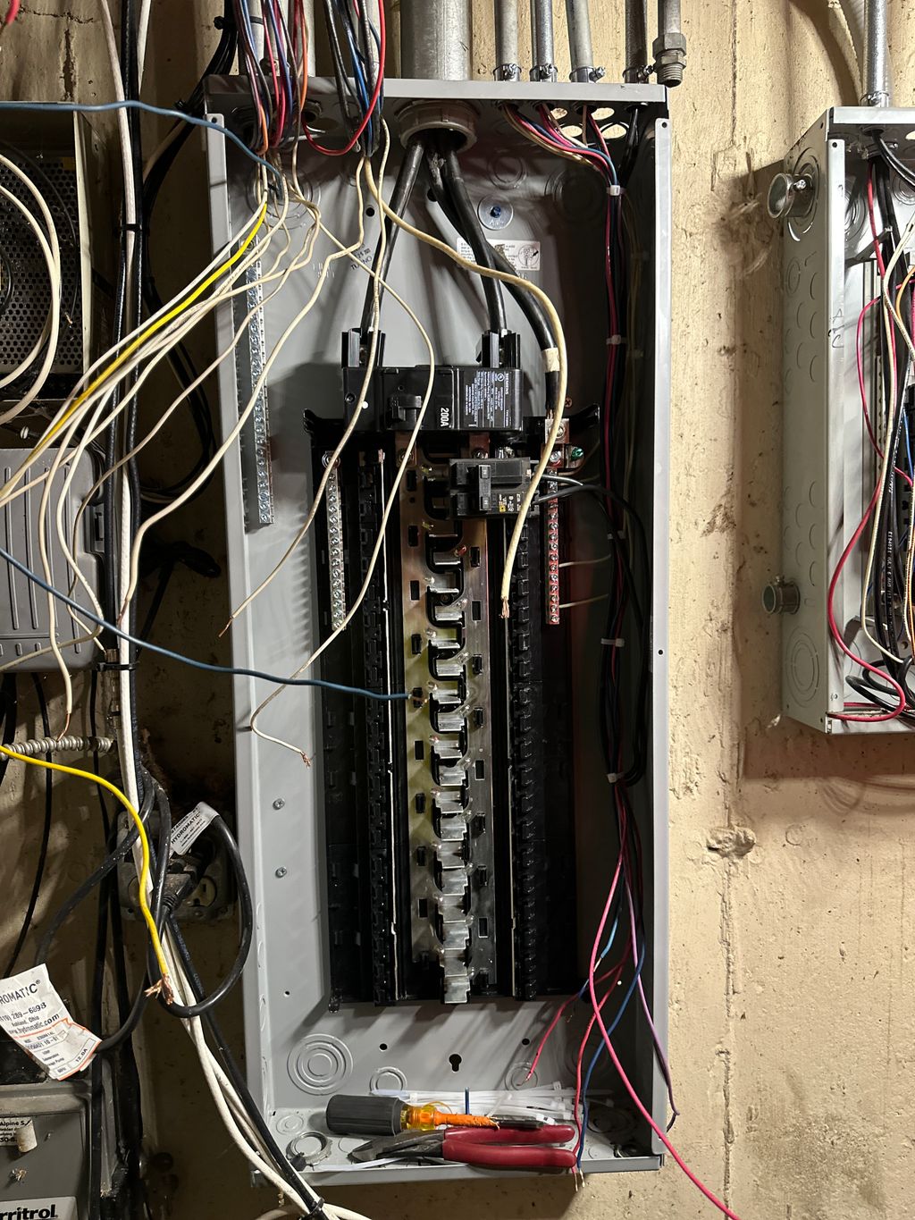 Circuit Breaker Panel or Fuse Box Installation