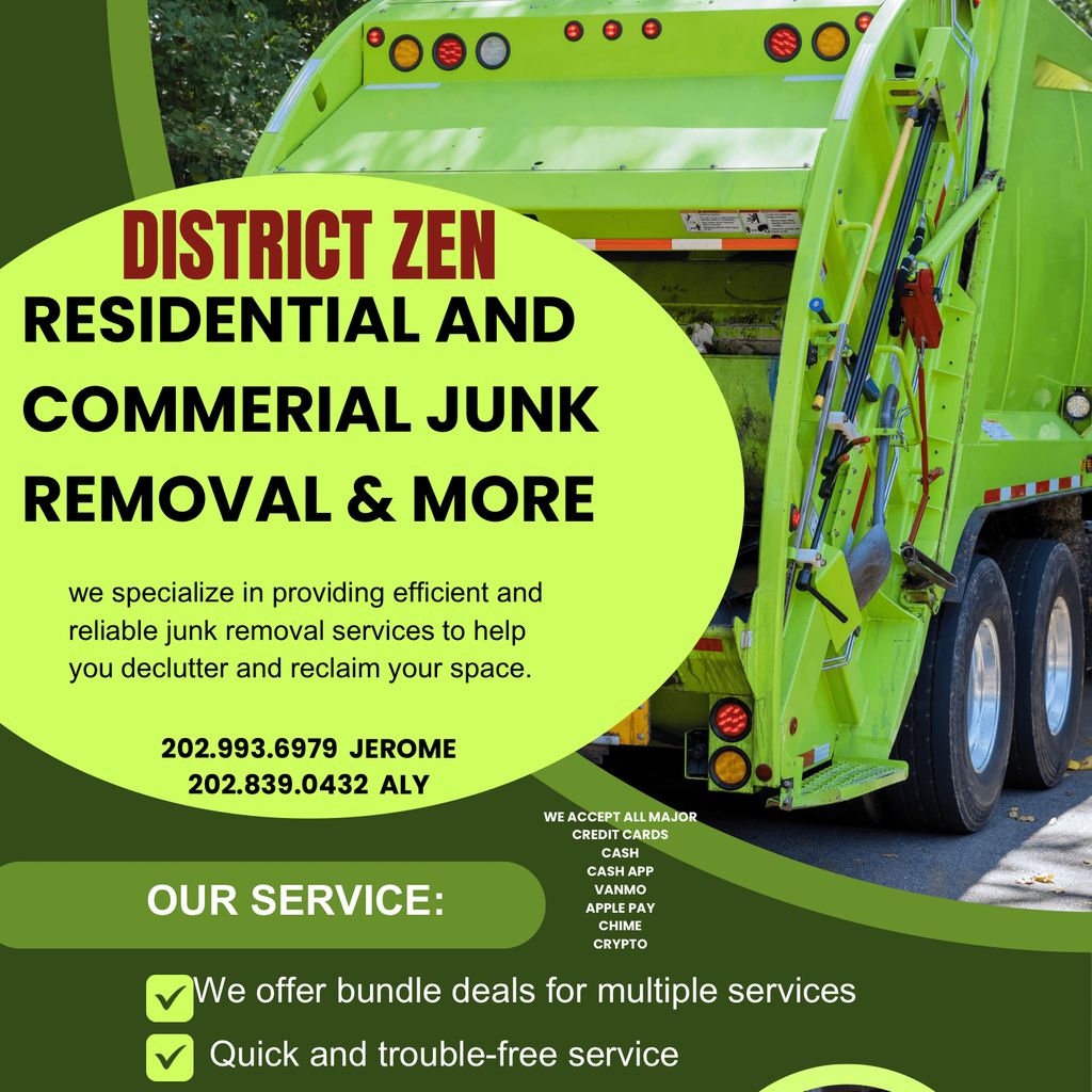 DistrictZen Residential & Commercial Junk Removal
