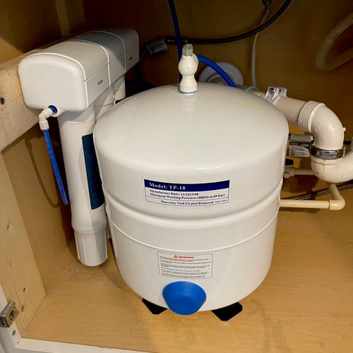 Reverse Osmosis installed