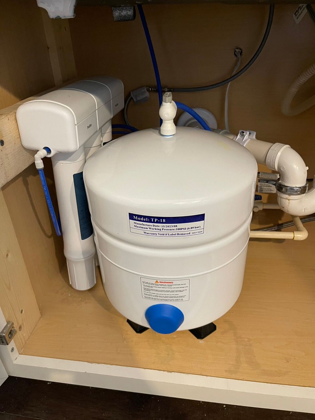 Reverse Osmosis installed
