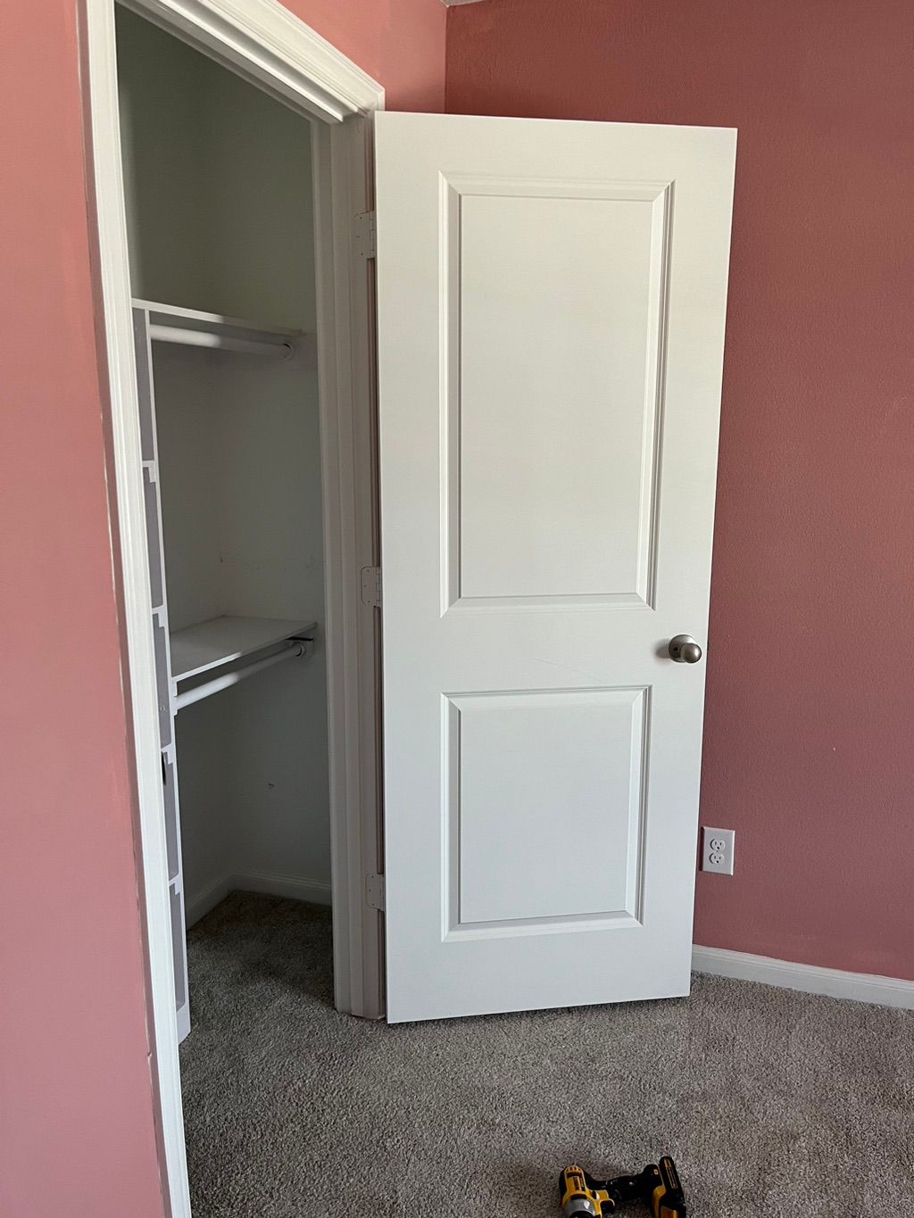 Closet addition 