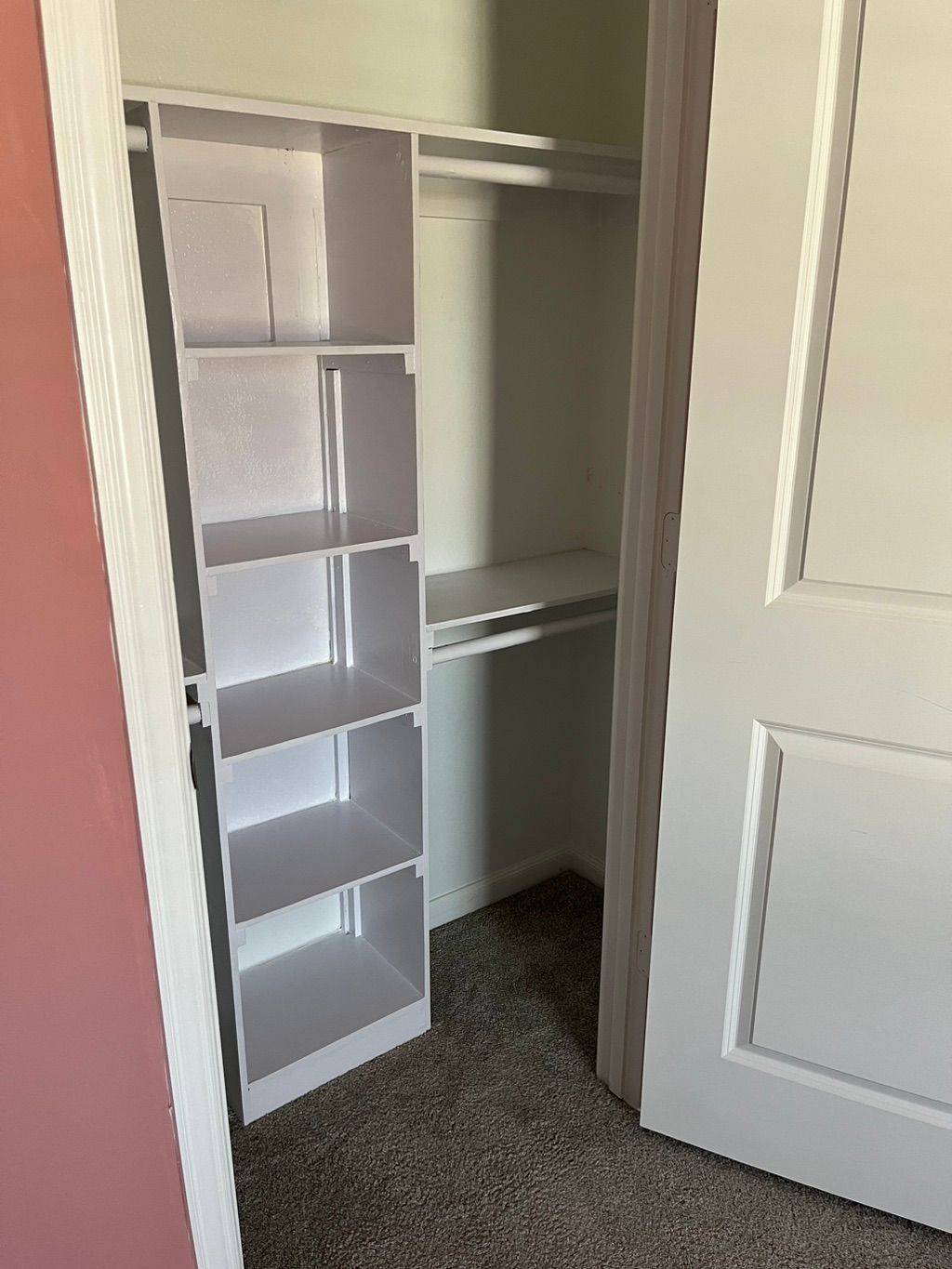 Closet addition 