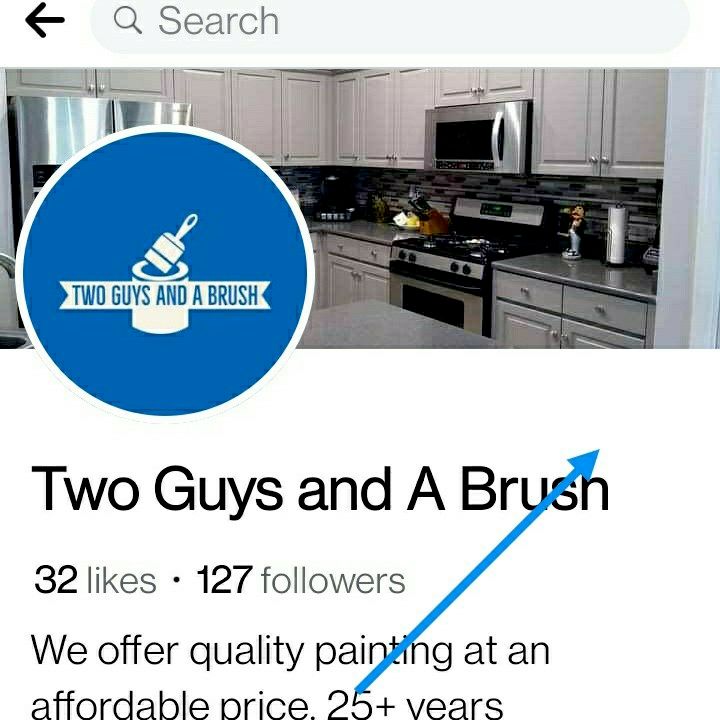 two guys and a brush