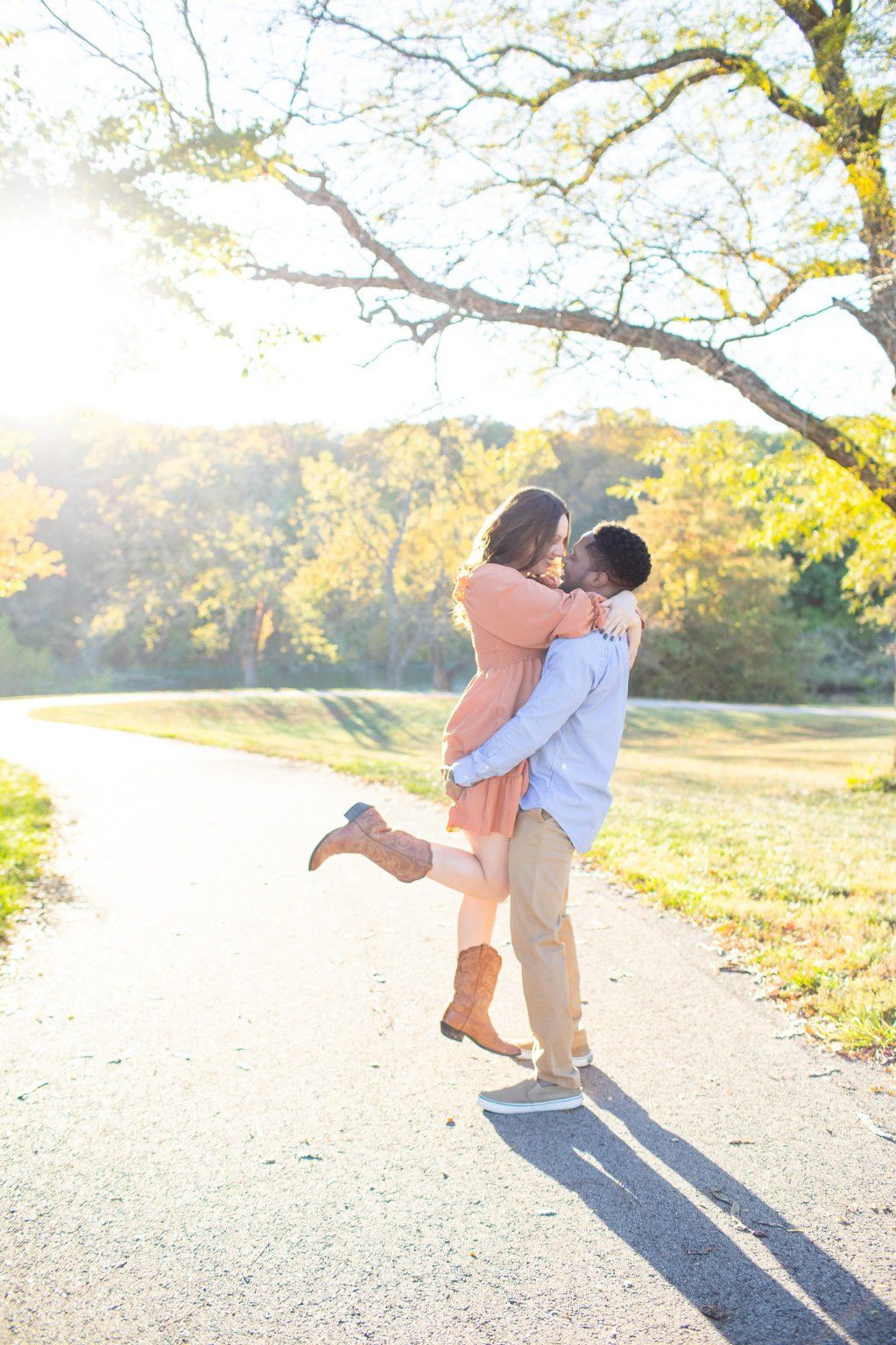 My fiancé and I had our engagement pictures done b