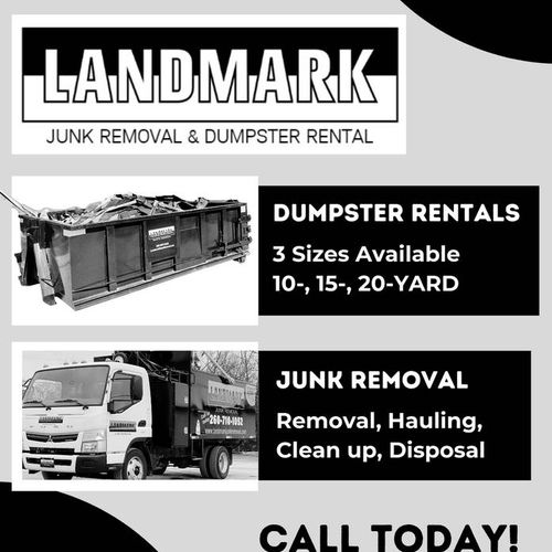 Junk removal or dumpster rental? We've got you cov