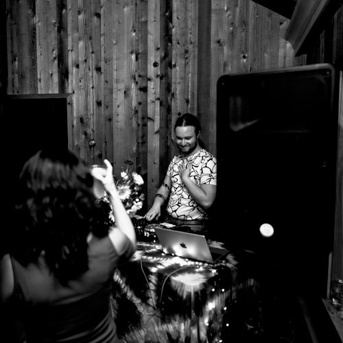 Lucas did an incredible DJ set at our wedding in S
