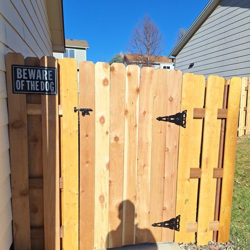 Fence and Gate Installation