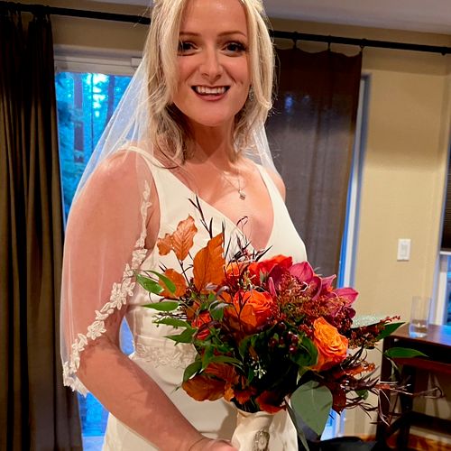 Krissy was amazing! I hired her to do my wedding m