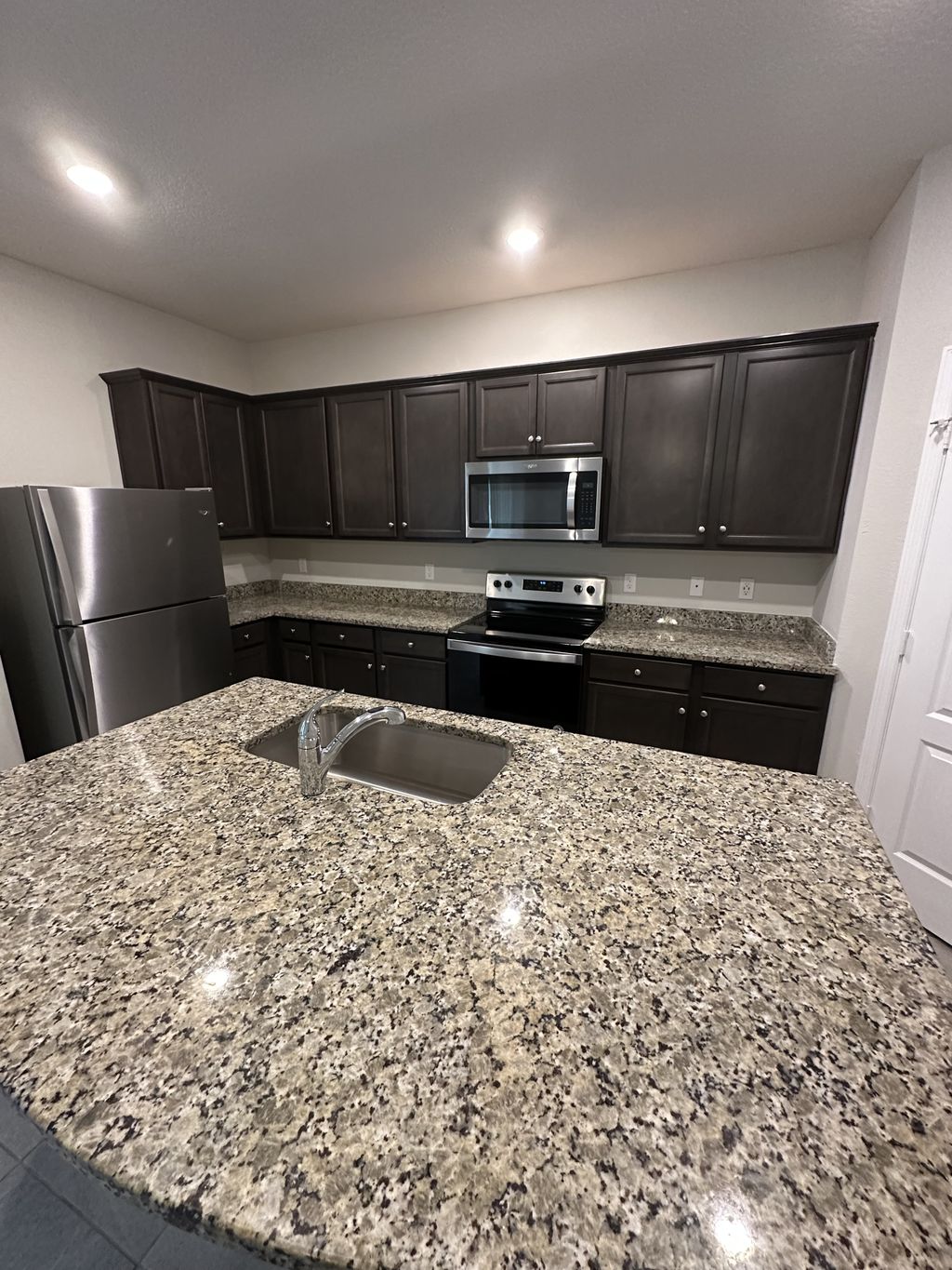 Cleaning kitchen