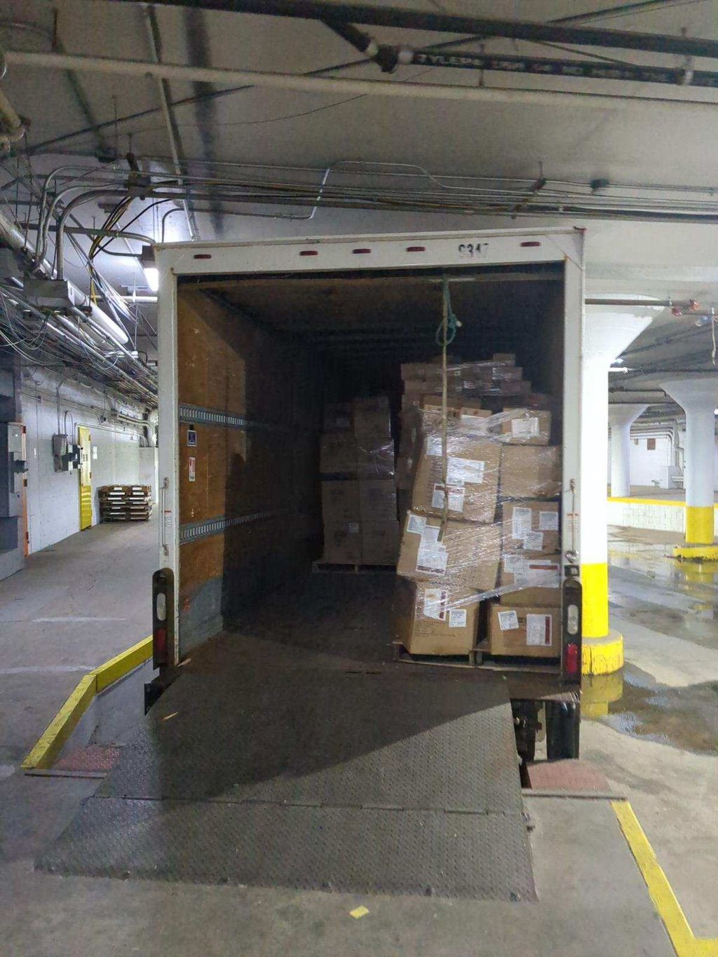 Customer needed inventory moved from warehouse to 