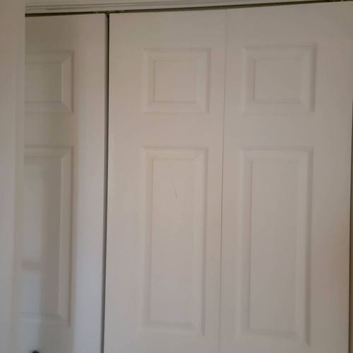 Hired to replace broken fence gate, fix closet, an