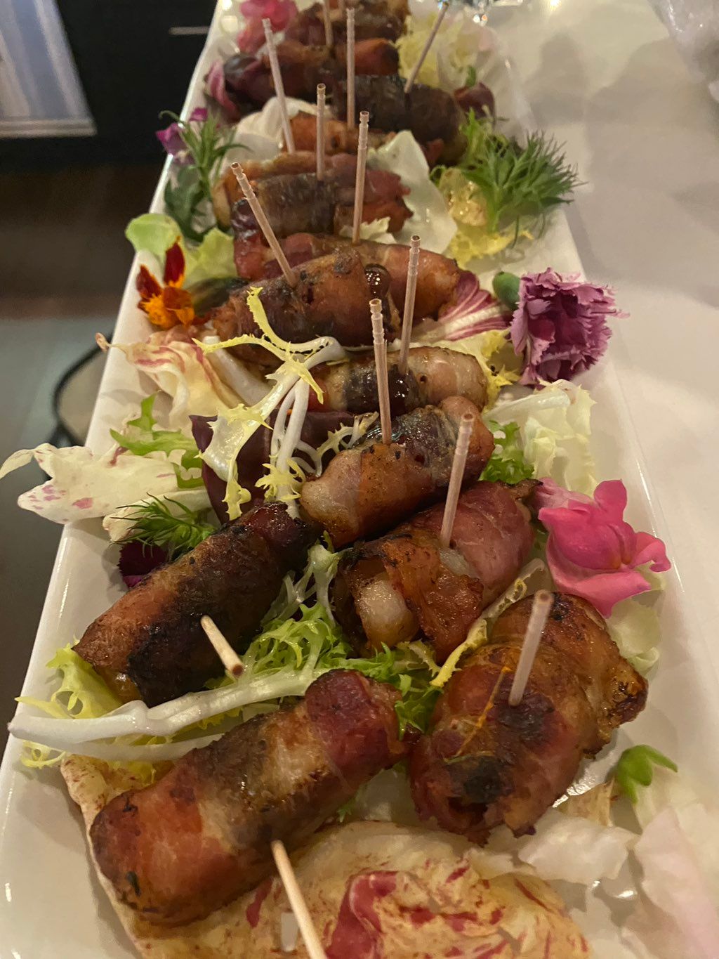 Bacon wrapped dates 🫶🏼