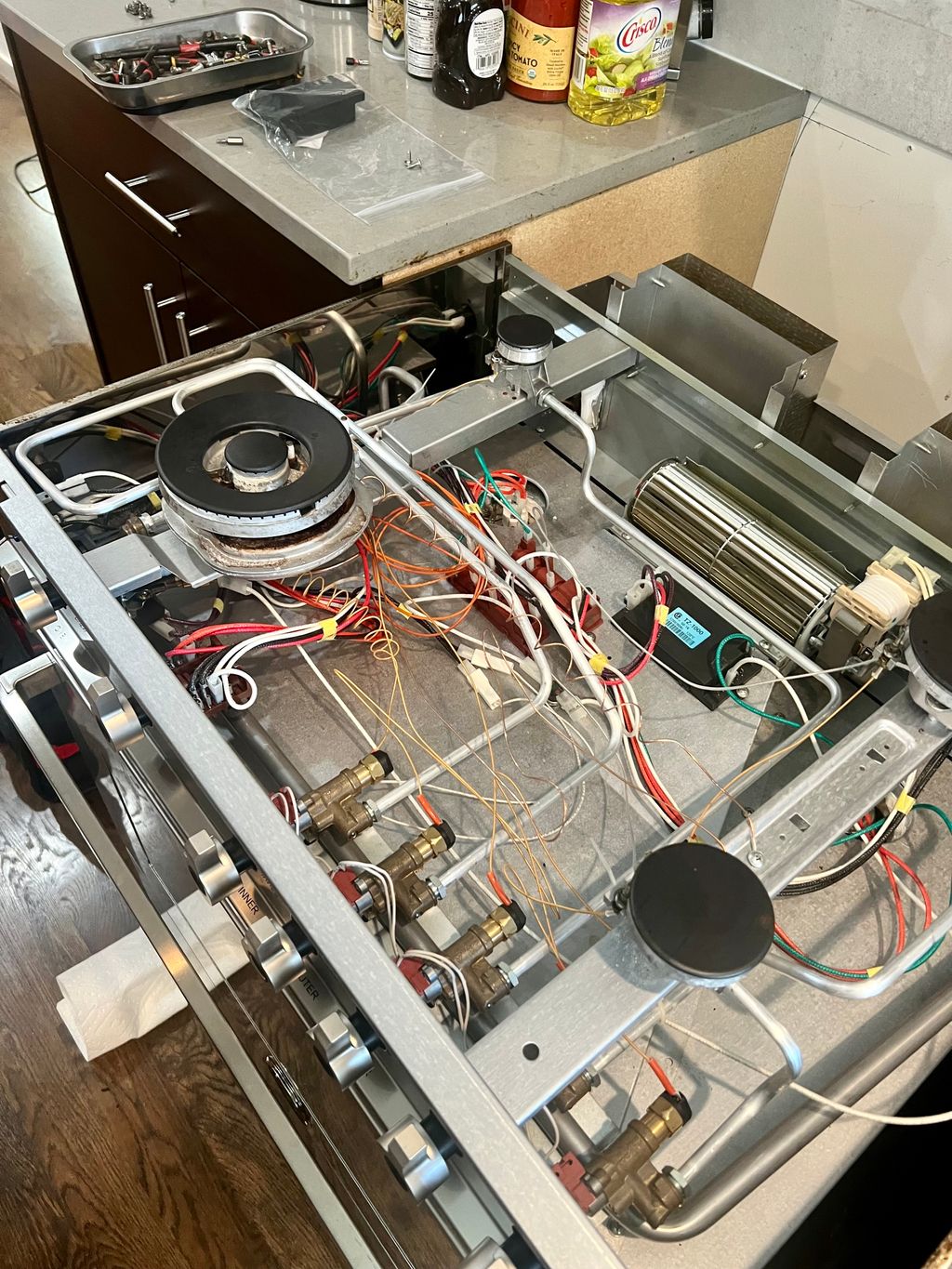 Cooktop repair