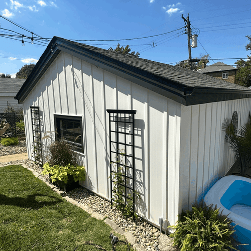 Garage Exterior Makeover