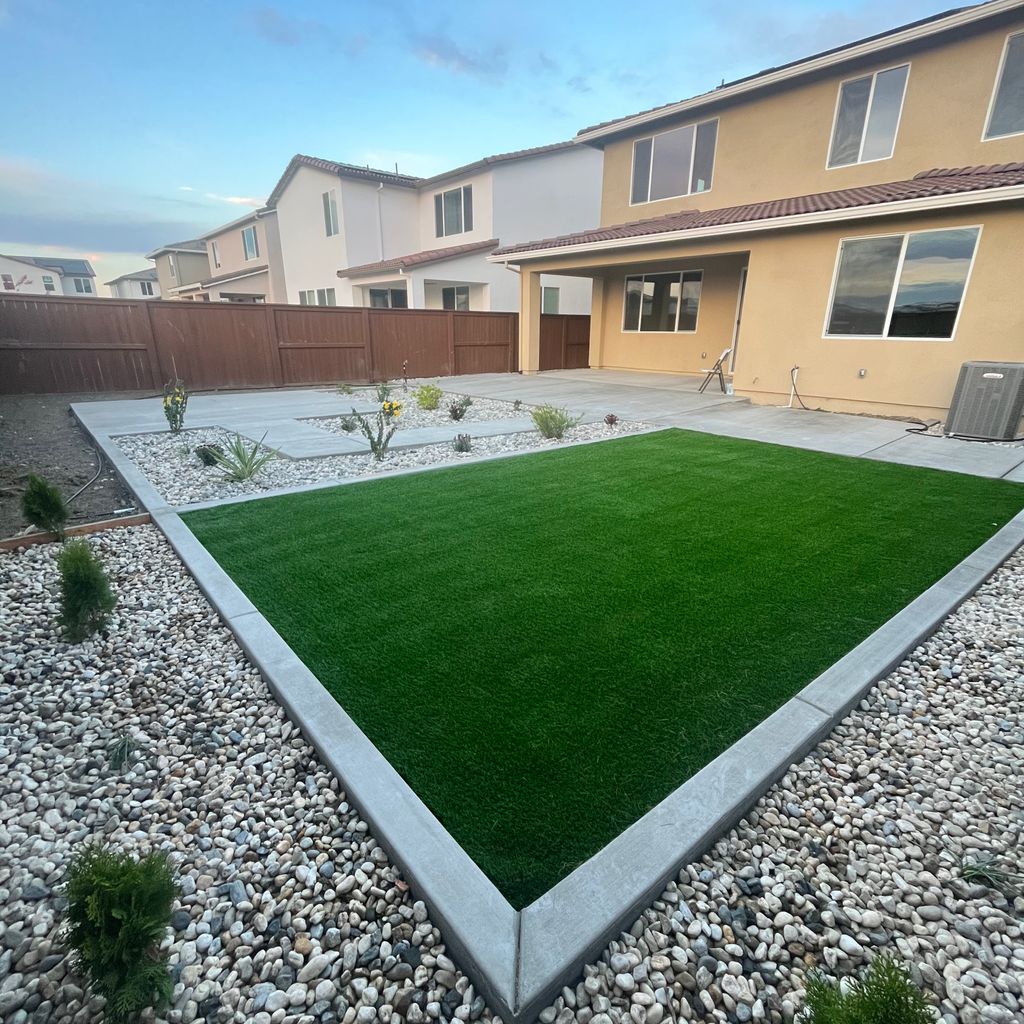 Landscaping concrete and mantenimiento services