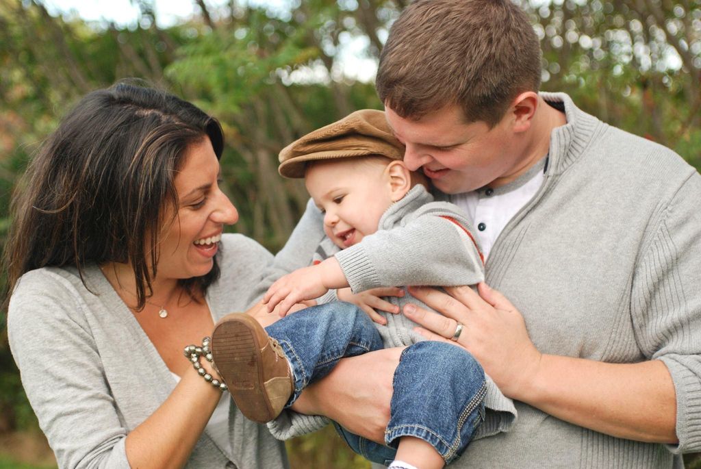 Young Family Portrait