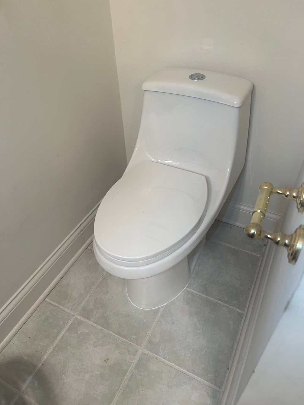 New Toilet Install