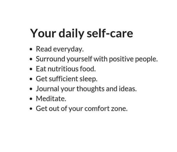 Self care