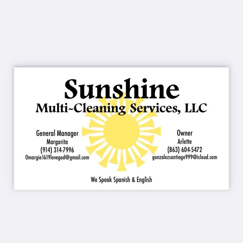 Sunshine cleaning multi-services