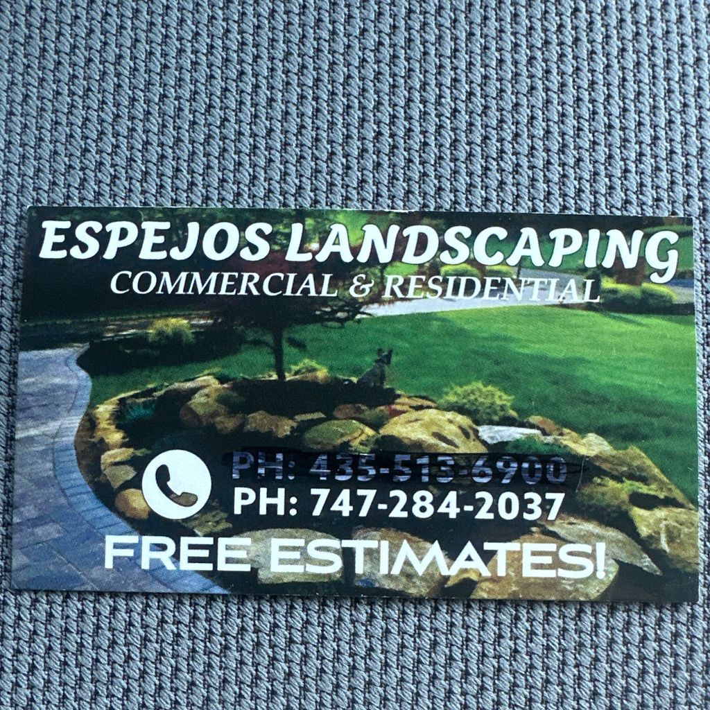 Espejo’s landscaping