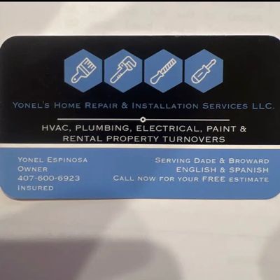 Avatar for Yonel’s Home Repair
