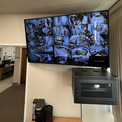 CCTV Video Surveillance Installation