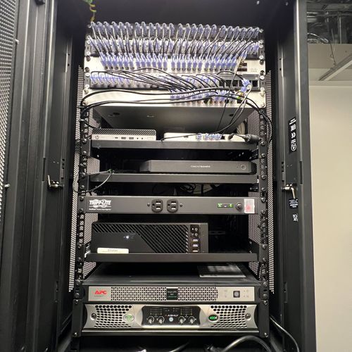 Network Rack for Surveillance Installation