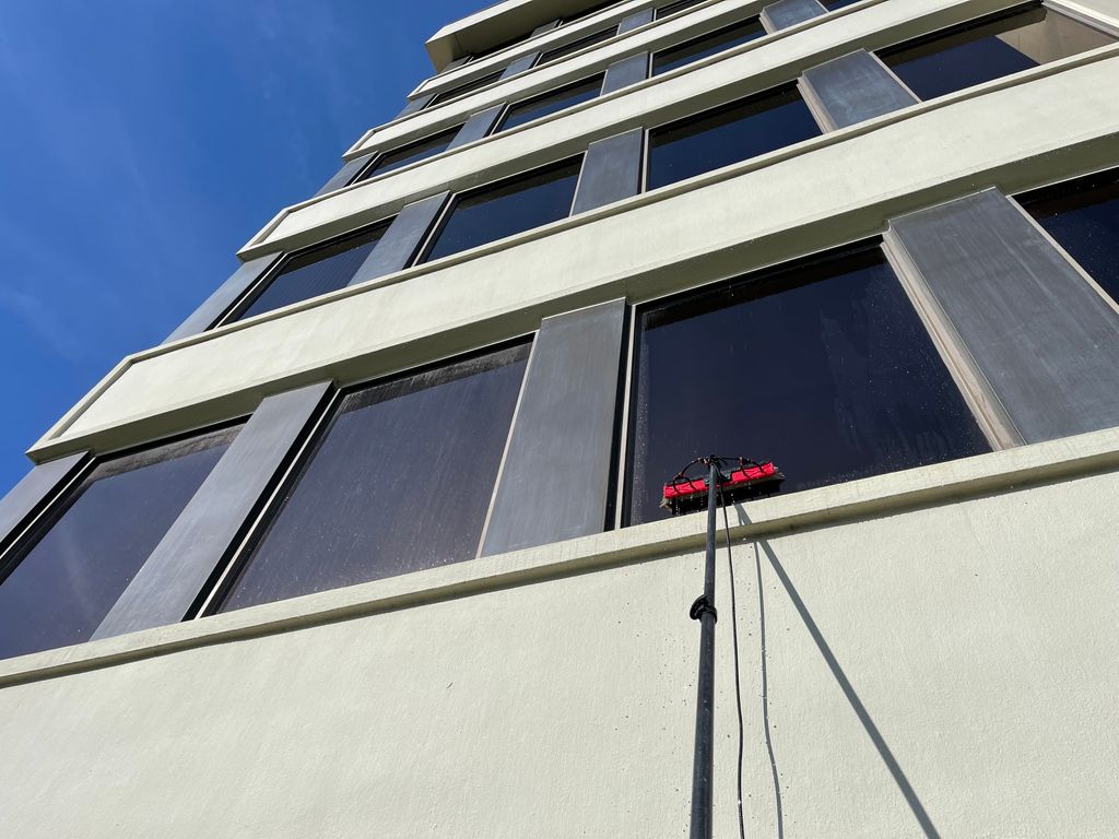 High Commercial Window Cleaning