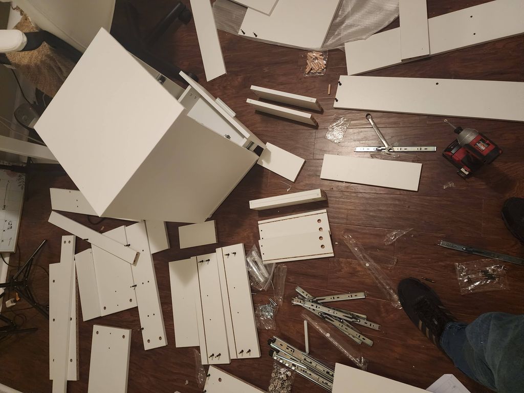 Just buy new furniture get home and have this? 
