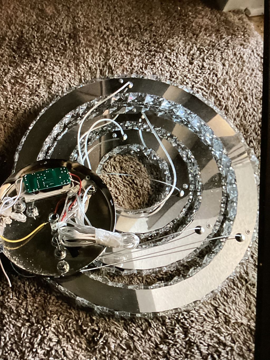 Light fixture repair(BEFORE)