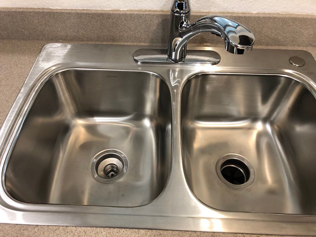 New sink install