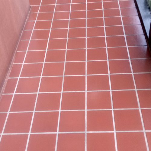 quarry tile and grout cleaning 