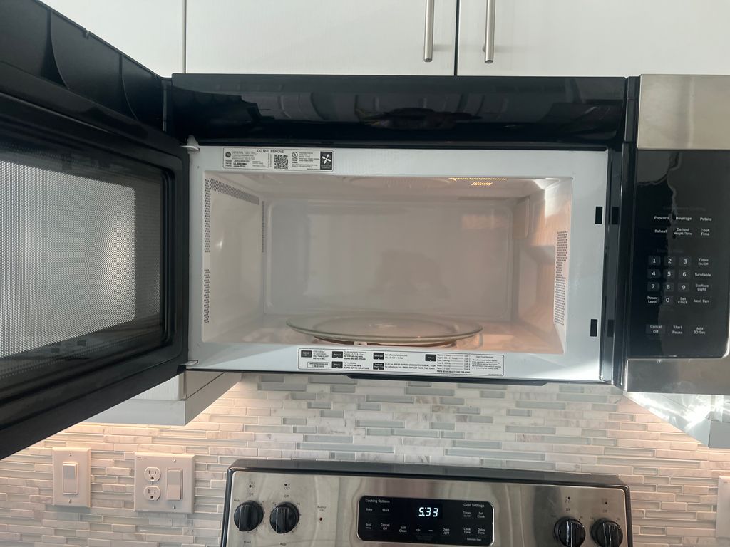 Microwave cleaning 