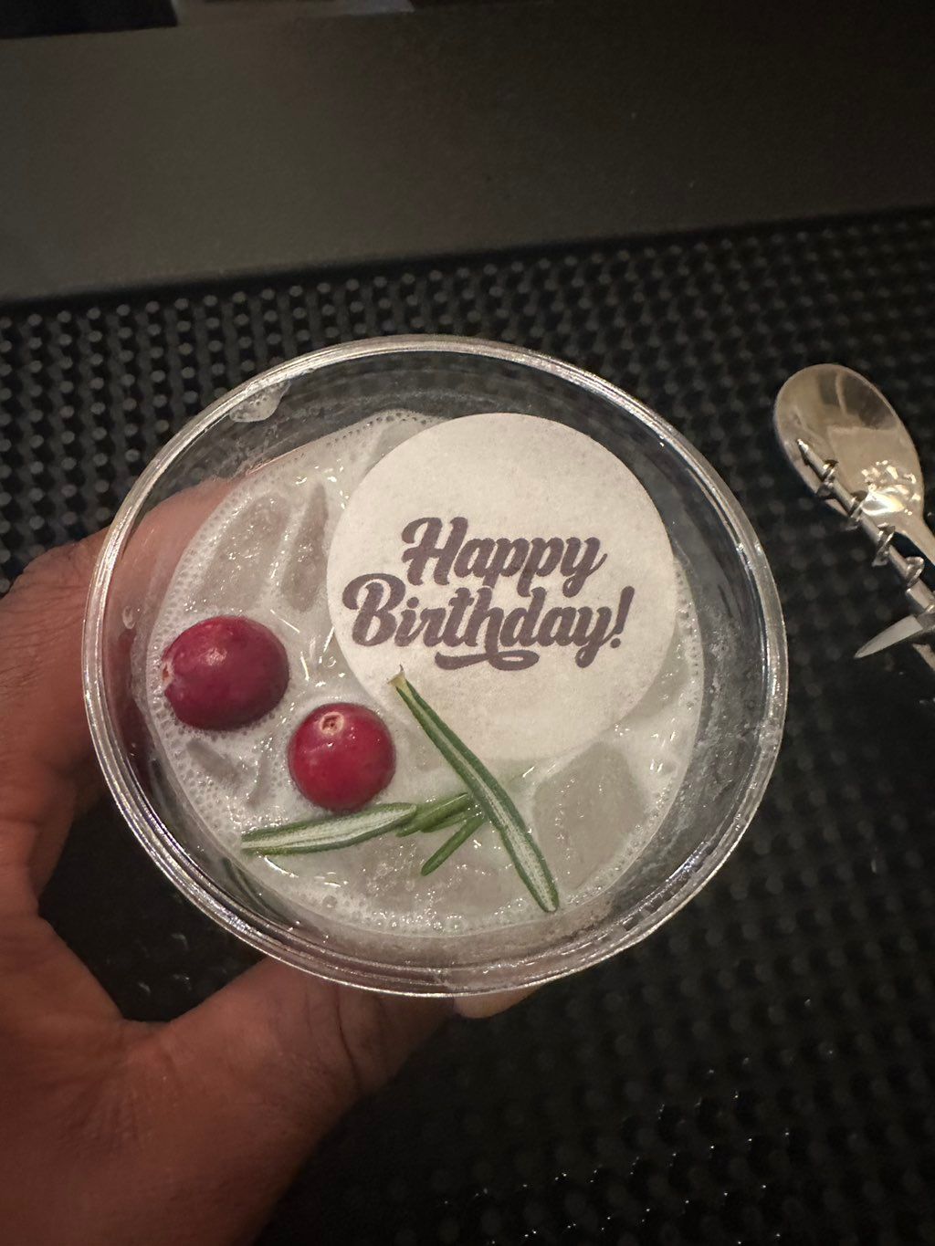 Clients are loving the “drink topper” add on. It a