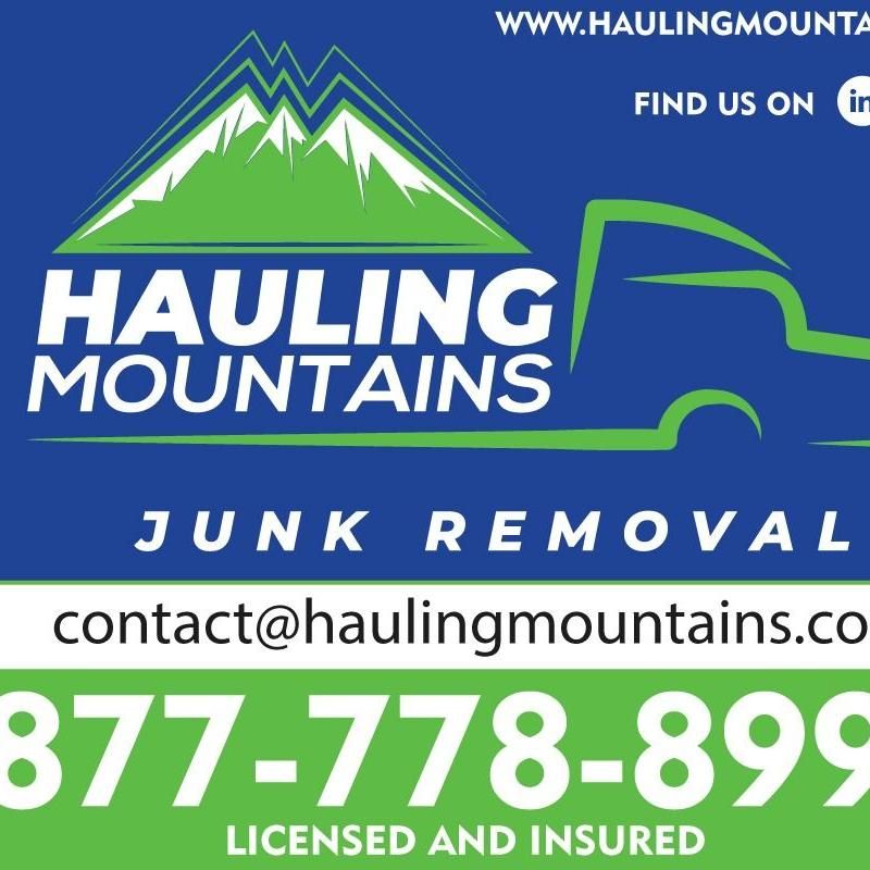 Hauling Mountains Junk Removal
