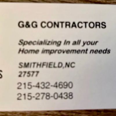 Avatar for G&G Contractors