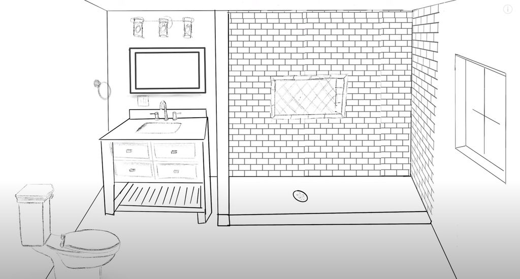 From original sketch layout 