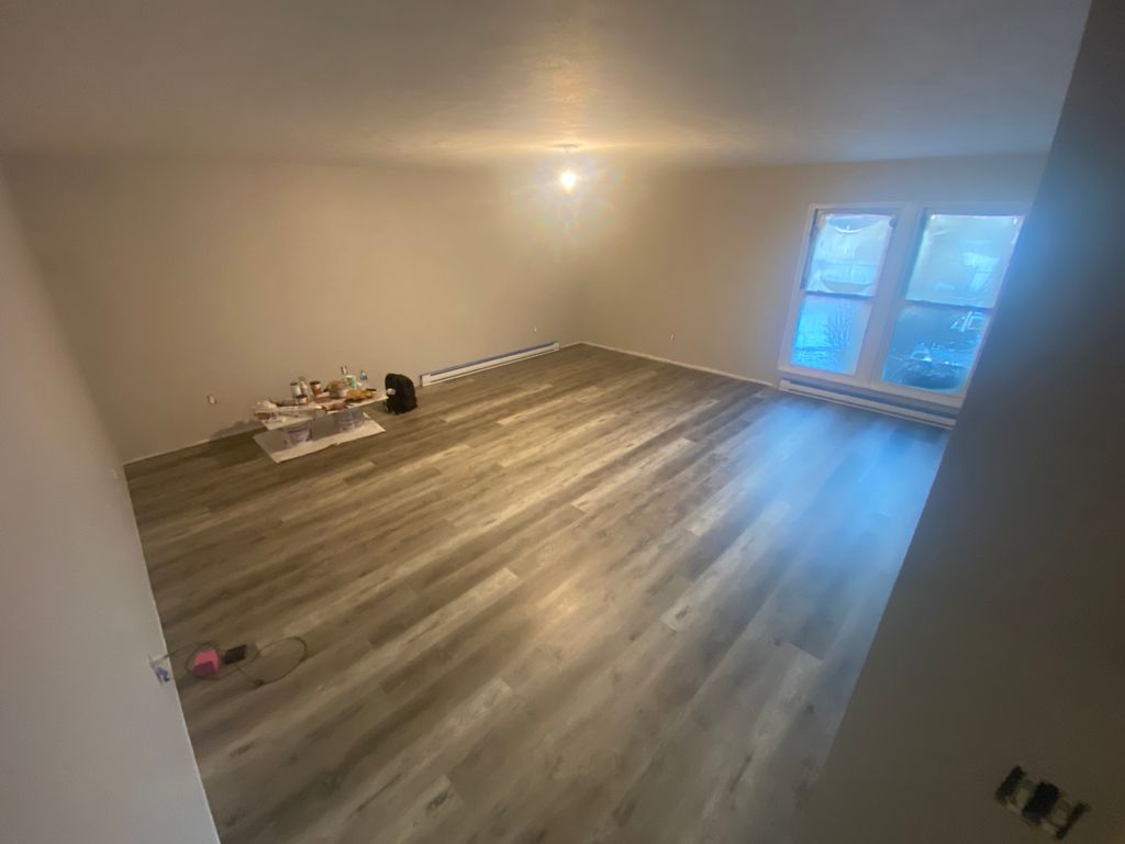 Install vinyl flooring 
