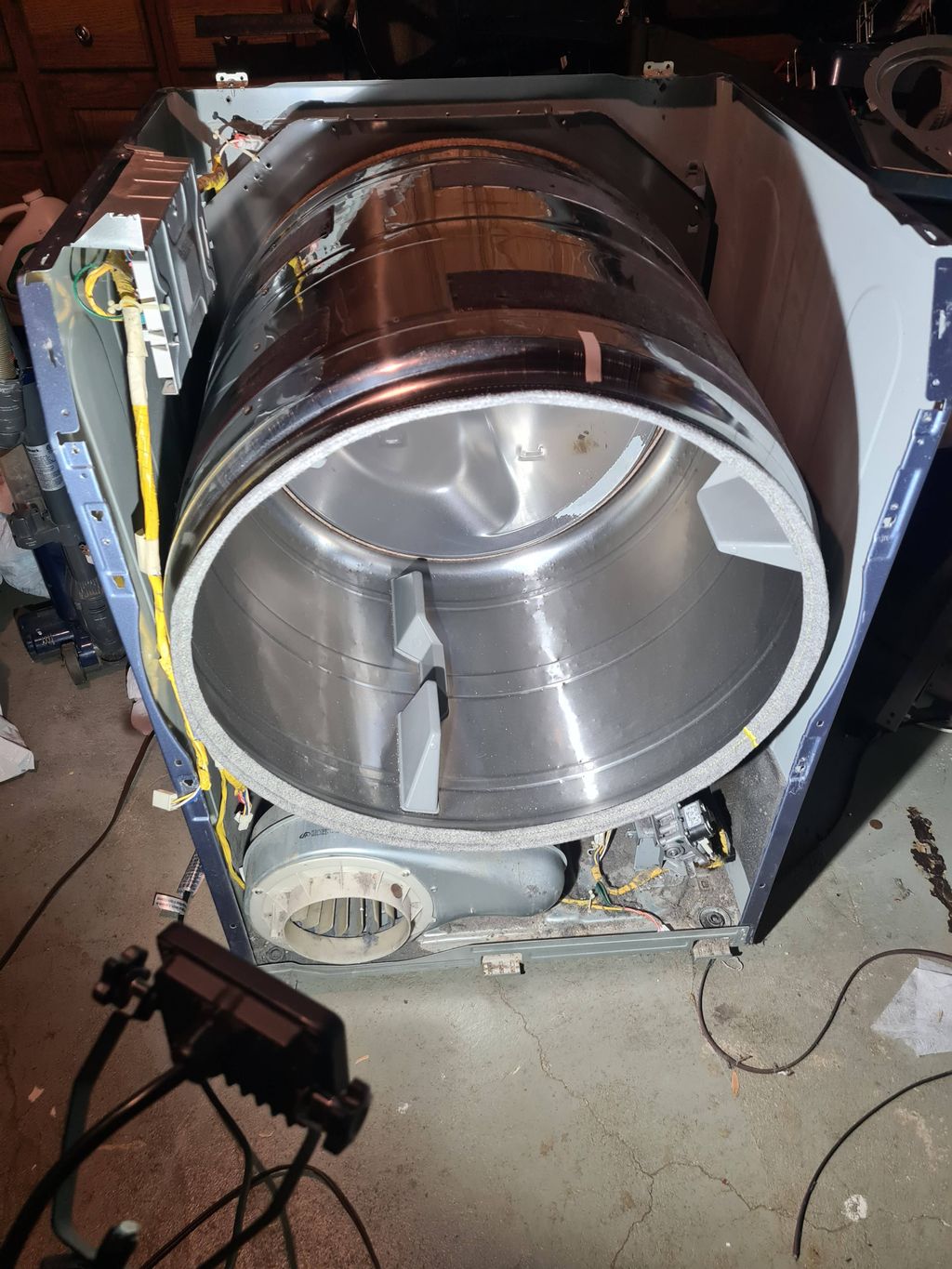 Dryer repair. Belt was broke.