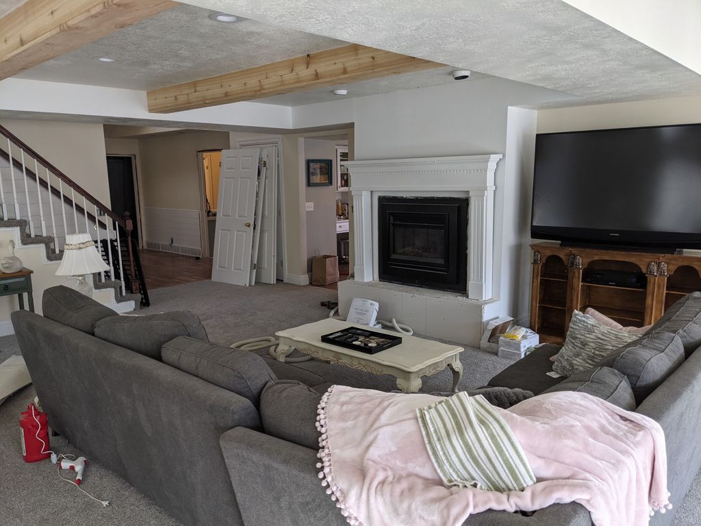 Finished Fireplace