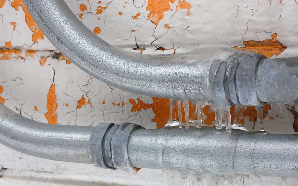 Follow these 7 steps to find frozen pipes in your home.