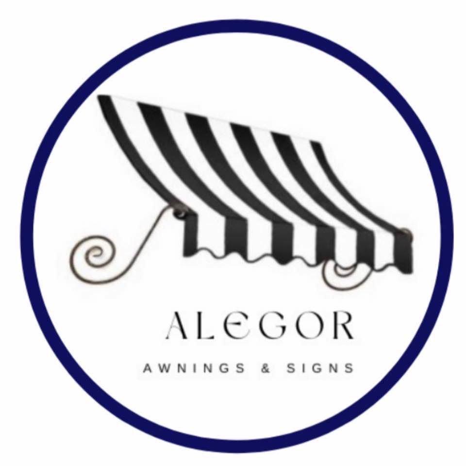 Alegor signs and awning