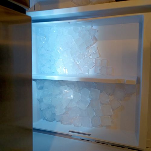 Got a new refrigerator and no ice or water coming 