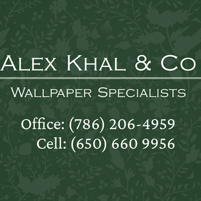 Avatar for Alex Khal & Co Wallpaper Specialists