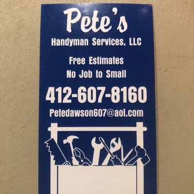 Avatar for Pete’s Handyman Services LLC