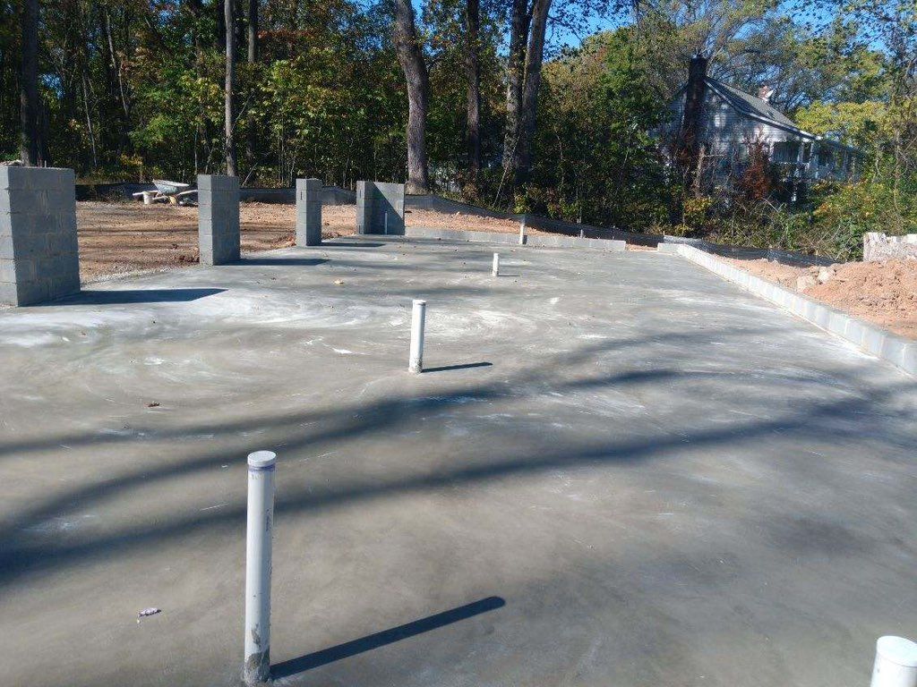 Concrete project &plumbing