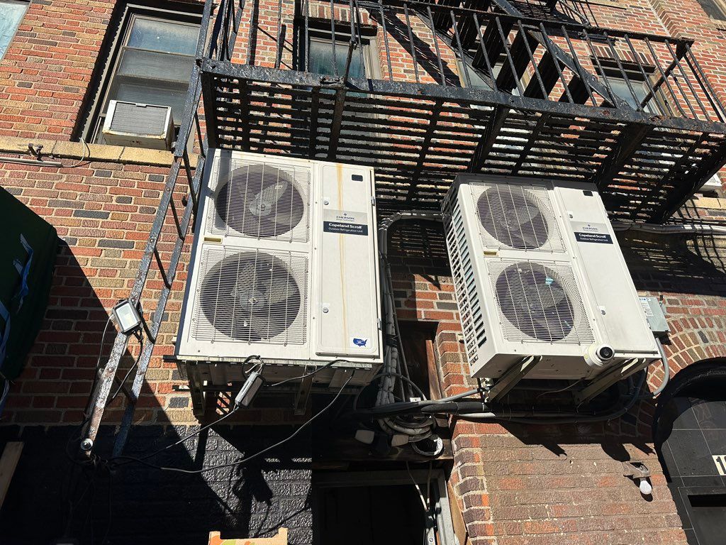 Fixed refrigerant leaks.