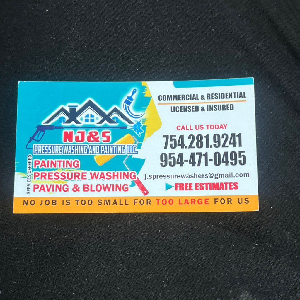 NJ&S Pressure Washing & Painting