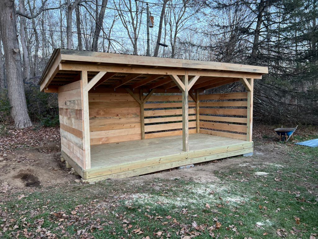 Custom wood/tool shed - Clinton, CT